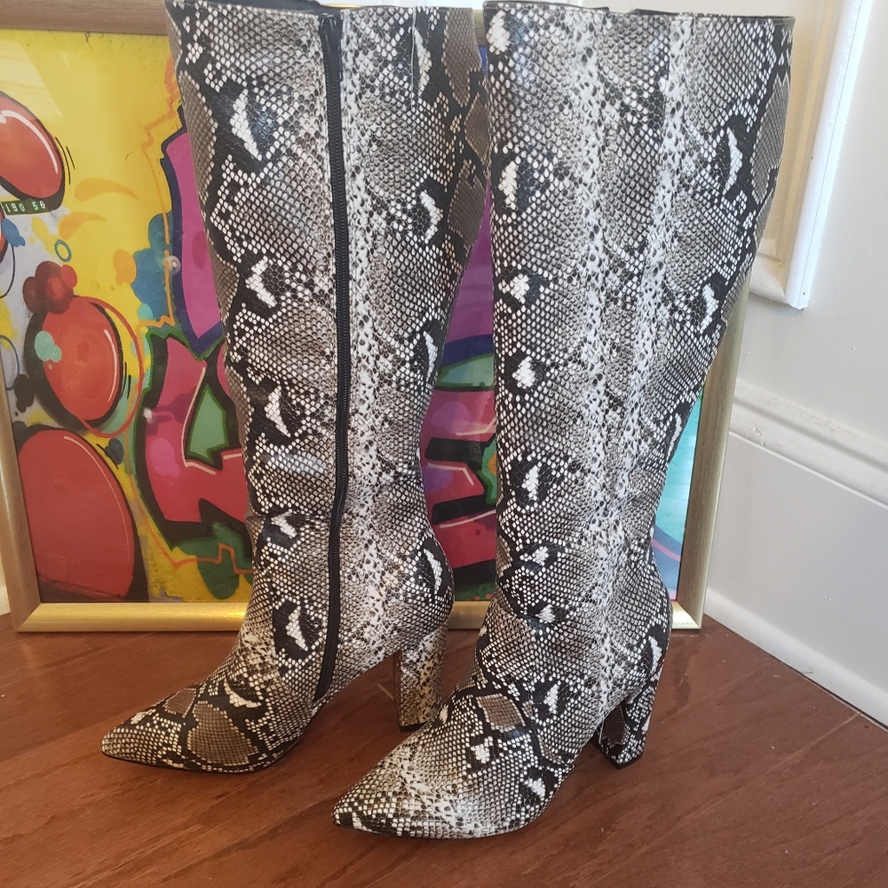 Catherine Malandrino Vegan Snake Boot
